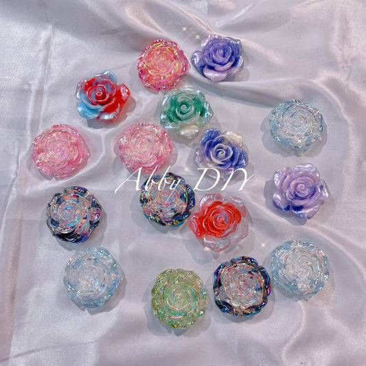 【A004】Luminous DIY resin flower